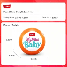 ZURU My Mini Pumpkin Sweetheart Miniature Doll Blind Box, Cradle Scene DIY Assembly Set, Miniature Collectible Doll Set - Multicolor - View 9