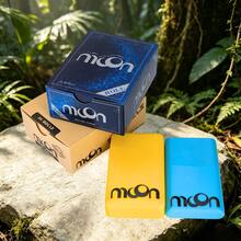 Moon Rolling Paper Storage Set, Moisture-Proof Sealed Storage Box, Portable Outdoor Anti-Crush Smoking Accessories Kit - Blue and Yellow Small Roll Storage Set - View 3