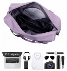 Rolling Travel Bags - Grey - View 6