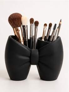 Bow-Shaped Storage Rack - Makeup Brush & Toothbrush Holder, Bathroom Accessory, Bedroom Pen & Toothbrush Display Decor. Perfect Gift For Women On Halloween And Christmas - Multicolor - View 13