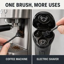10PCS Multipurpose Mini Cleaning Brushes, Black Detail Brushes For Car Vents, Keyboard, Coffee Machine, Electric Shaver, Mortar And Tight Gaps, Home Office Bulk Cleaning Set - 10 Pieces Black - View 6