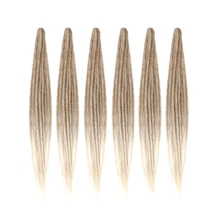 24-Inch Thin 0.6cm Synthetic Dreadlock Extensions - 1/6/8 Packs Crochet Hair Extensions For Reggae, Hip-Hop, Halloween, And Christmas - Soft, Handmade, 5 Strands Locs Dreads For Hair Styling - Multicolor - View 30