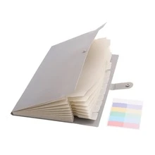 8-Pocket Expanding File Folder With Colorful Labels, Accordion-Style Paper Organizer Box, Portable Expandable Bill And Receipt Holder, A4 Letter Size Document Storage, Suitable For Home, School And Office Supplies,Back To School - Multiple Styles - View 10