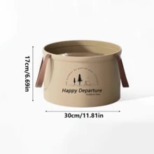12L And 6.8L Foldable Water Bucket, Multi-Functional Portable Collapsible Foot Bath Basin, Outdoor Travel Water Storage Bucket, Suitable For Camping, Hiking, Dormitory, Outdoor Water Storage Container - Multicolor - View 16