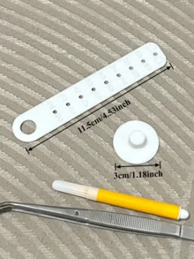 Pemotong Bulat Keramik yang Dapat Diatur, Alat Pemotong Bulat Tanah Liat Berbagai Ukuran, Pemotong Bulat Presisi, Cocok untuk Kerajinan Keramik Buatan Tangan, Studio Tembikar, dan Perlengkapan Kreasi Seni DIY - MultiWarna - View 6
