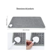 Noches frías solucionadas! Manta eléctrica ecológica inteligente con control de temperatura ajustable. Modo calor alto para máxima calidez, diseño multifuncional para el hogar. Mantente abrigado y súper cómodo en casa este invierno - Verde - Ver 6