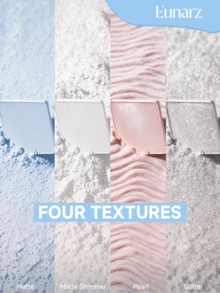 Palet Eyeshadow Eunarz 15 Warna, Palet Makeup All-In-One Matte Shimmer Metallic Berpigmen Tinggi, Cocok untuk Siang dan Malam, Tahan Lama dan Tidak Mudah Mengkerut - #PA132 PALET BIRU-UNGU - View 8