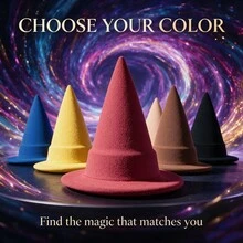 Magic Hat Makeup Sponge Set, 8‑Pack Latex‑Free Reusable Sponges, Super Soft Cosmetic Sponges For Foundation And Concealer, Multi‑Purpose Wet & Dry Facial Blending Applicator For Liquid, Cream & Powder, Achieve Flawless Makeup Finish - Multicolor - View 6