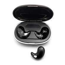 Wireless Sleep Earbuds, Designed For Side Sleepers, Mini Ultra-Thin Sleep Headphones, Comfortable Fit To Ear Canal, Lightweight In-Ear Design, Equipped With Portable Charging Case, Suitable For Sleep, Travel, Relaxation And Daily Use, Black, 150mAh Battery - View 13