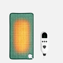 Noches frías solucionadas! Manta eléctrica ecológica inteligente con control de temperatura ajustable. Modo calor alto para máxima calidez, diseño multifuncional para el hogar. Mantente abrigado y súper cómodo en casa este invierno - Verde - Ver 10