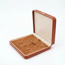 Luxury PU Leather Jewelry Box With Velvet Lining, Ring, Necklace, Earring Storage And Protection Set, Suitable For Daily Use Or Gifting - Same Style, Multiple Colors - View 8