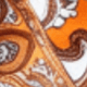 Orange (Cashew Pattern)