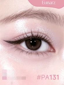 Palet Eyeshadow Eunarz 15 Warna, Palet Makeup All-In-One Matte Shimmer Metallic Berpigmen Tinggi, Cocok untuk Siang dan Malam, Tahan Lama dan Tidak Mudah Luntur - #PA131 PALET ALMOND MERAH MUDA - View 3