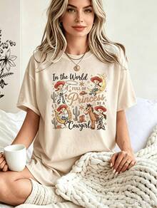 Women T-Shirts - Apricot - View 1