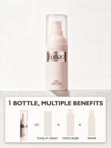 Eunarz Makeup Primer, Lightweight Moisturizing Smoothing Base, Pore Blurring Soft Focus Effect, Creates Flawless Radiant Complexion - Nude - View 6