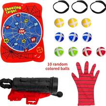Wrist-Mounted Sticky Ball Dart Target, Casual Throwing Competition Toy Set, Outdoor Yard Parent-Child Interactive Fun Battle Game Prop - Multicolor - View 3