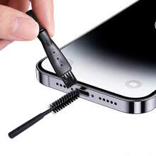 15Pcs Dust Cleaning Brush Set For Mobile Phone Charging Ports, Universal For Cleaning Keyholes, Suitable For Port Covers, Keyboards, Portable Cleaning Maintenance Tools For Phones & Electronic Gadgets - View 2