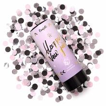 1pc/4pcs/Set Happy New Year Paper Confetti Firework Cone New Year's Eve Atmosphere Props Confetti Sprayer Small Firecrackers Ribbon - Multicolor - View 7