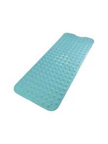 1pc Extra Long Non-Slip Bathtub Mat With Drainage Holes And Suction Cups, Soft Foot Feel, Machine Washable, Bathroom Shower Mat, Suitable For Home, Hotel And Car Travel, Multiple Colors Available - Multicolor - View 17
