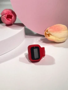 Colorful Finger Ring Thumb Counter With Electronic Digital Display, Sensitive Button One-Click Reset, Ring-Style Wearable Design, For Buddhist Prayer, Chanting, Worship Counting, Venue Crowd Counting, Button Battery Powered, Compact And Lightweight Portable Counting Tool - Multicolor - View 7