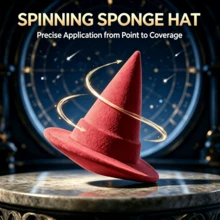Magic Hat Makeup Sponge Set, 8‑Pack Latex‑Free Reusable Sponges, Super Soft Cosmetic Sponges For Foundation And Concealer, Multi‑Purpose Wet & Dry Facial Blending Applicator For Liquid, Cream & Powder, Achieve Flawless Makeup Finish - Multicolor - View 4