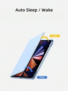DANYCASE 360°旋转保护壳，兼容A16 Air 11/13 M3 2025、Mini 7 A17Pro 2024、Air 11/13 M2 2024、Pro 11/13 M4 2024、Pro 11、Pro 12.9、Air 5/4 10.9（第十代）、7/8/9、Mini 6、Pad SE 11英寸 - 灰色 - 查看 4