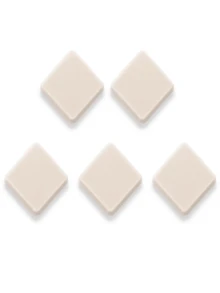 KAI Multi-Shape Makeup Sponge Puff Set, Reusable Soft Makeup Sponges, Square/Rectangular/Teardrop Blending Puffs, Suitable For Foundation, Concealer, Powder Setting, Dry And Wet Use Makeup Tools, Essential Makeup Accessories For Women - Creamy White - View 10