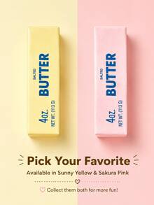 4oz Realistic Butter Stick Squeeze Toy, Suitable For Adults, Autism Sensory Gift Or Prank Toy - Square - View 3