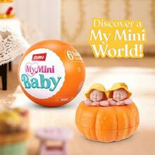 ZURU My Mini Pumpkin Sweetheart Blind Box, Mini Doll Cradle Scene DIY Assembly Set, Miniature Collectible Playset - Multicolor - View 5