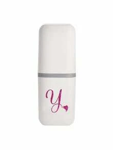 Rose Pink Glitter Heart Letter A-Z Portable Toothbrush Case, Keeps Your Toothbrush Clean And Ready To Use Anytime! Travel Toothbrush Storage Box, Portable Toothbrush Cup Lid, Suitable For Travel, Camping, Business Trips And School. Multi-Function Toothbrush Cup, Travel Wash Cup, Toothbrush And Toiletry Storage Set - Multicolor - View 27
