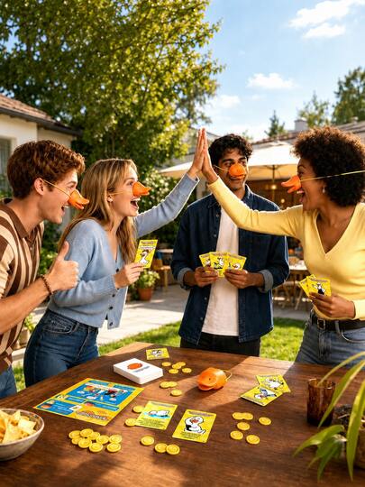 Funny Competitive Card Party Game, Fast-Paced Interactive Tabletop Game, Suitable For Family Game Night, Children And Adult Group Entertainment, 2-5 Players, 30 Minutes Playtime, 8+ Years Old