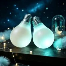 1pc Light Bulb Novelty Play Article, Squishy Sensorytoy, Well‑Received Goods For Toy Assembling, Suited For Interactive Moments Within Toy Hobby Circles Shipped Randomly - Multicolor - View 8