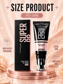 Maybelline 美寶琳 Super Coverage 遮瑕膏 #02 Ivory，30ml，高遮瑕、多效、乳霜質地，打造自然亮白膚色，適合乾性肌膚 - 02象牙色 - 查看 6