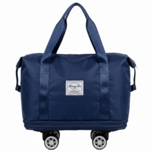 Rolling Travel Bags - Royal Blue - View 9