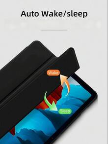 DANYCASE 平板电脑保护套，兼容苹果和三星 Galaxy Tab S7/S8/S9 11 英寸、S6 Lite 10.4 英寸、S7 FE/S8+/S9+/S9FE+ 12.4 英寸，采用柔软的 TPU 材料制成 - 黑色 - 查看 4