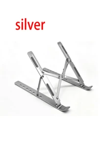 Laptop Stand, Foldable Height Adjustable Stand, Portable Desktop Holder, Tablet Phone Stand, Multi-Angle Support Bracket, Computer Base, Desktop Stand, Ventilation Heat Dissipation, Sturdy And Durable, Convenient To Carry, Travel Essential, Suitable For Home Or Office, Multiple Styles Available, Perfect Gift For Family And Friends - View 12