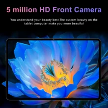 Qetupa 10.1 Inch Android 15 Tablet, 4GB RAM+128GB ROM, Quad-Core 1.3GHz Processor, 1280*800 HD IPS Touchscreen, BT5.2, WiFi5 802.11ac, GPS, 5MP Front Camera And 13MP Rear Camera, 6000mAh Battery, Power Adapter Not Included - Blue - View 6