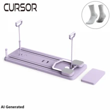 CURSOR FITNESS 2026 NEW Multifunctional Ab Board With Elbow Support – Full Body Core Trainer, Ab Roller & Home Pilates Equipment - Upgraded Green - View 1
