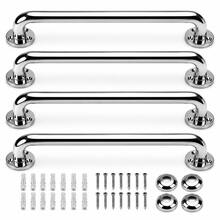 Barra de Apoio Banheiro Aço Inox 60cm com Kit Instalação Fixação - A - Visão 8