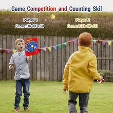 Wrist-Mounted Sticky Ball Dart Target, Casual Throwing Competition Toy Set, Outdoor Yard Parent-Child Interactive Fun Battle Game Prop - Multicolor - View 5