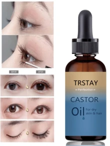TRSTAY 蓖麻油精油 (5ml/15ml/30ml/50ml/100ml) – 滋養並呵護頭髮、睫毛與鬍鬚；適合日常保養 - 彩色 - 查看 4