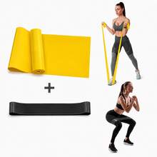 2pcs/Set Resistance Band Set, 150cm Strength Training Elastic Bands, Suitable For Yoga, Pilates, Stretching, Rehabilitation, Strength Training, Muscle Shaping And Flexibility Enhancement, Different Resistance Levels, Home Fitness Bands, Summer Travel Gift - Upgraded Set - View 17