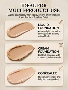 KAI Set Spons Makeup Multi-Bentuk, Spons Makeup Lembut yang Dapat Digunakan Kembali, Spons Blending Persegi/Persegi Panjang/Tetesan Air Mata, Cocok untuk Alas Bedak, Concealer, Bedak Tabur, Alat Makeup untuk Penggunaan Kering dan Basah, Aksesori Makeup Penting untuk Wanita - telanjang - View 4