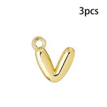 3pcs Bubble A-Z English Letter Charm Pendants, Suitable For DIY Necklace, Bracelet, Earring, Keychain, Jewelry Making Supplies, Valentine's Day Gift, Daily Versatile - Pendants - View 21