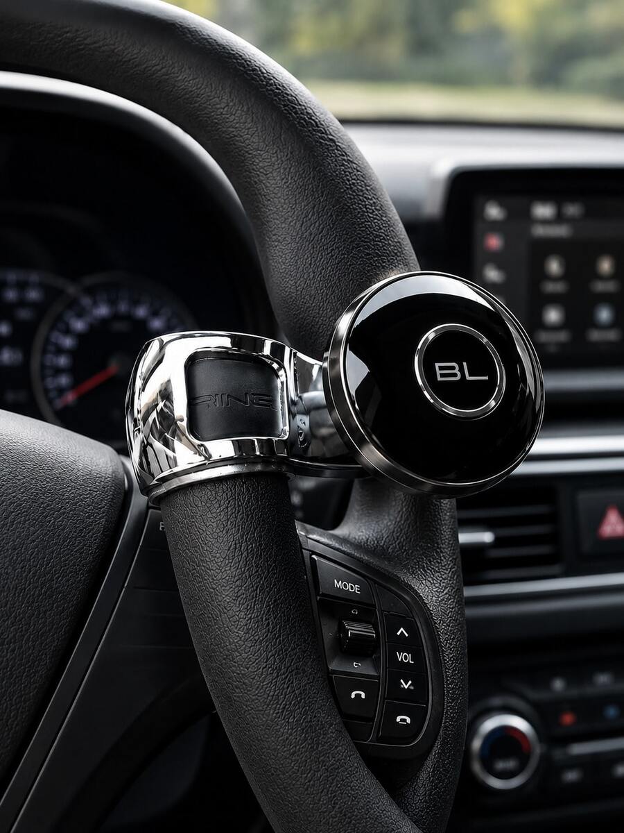 1pc Car Steering Wheel Booster Ball Handle Spinner With Steel Ball Bearing Booster Ball - Steering Wheel Power Assist Ball - View 1