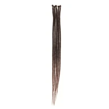 24-Inch Thin 0.6cm Synthetic Dreadlock Extensions - 1/6/8 Packs Crochet Hair Extensions For Reggae, Hip-Hop, Halloween, And Christmas - Soft, Handmade, 5 Strands Locs Dreads For Hair Styling - Multicolor - View 16