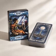 Epic Tarot Magic Book Adventure Elements Mysticism Enthusiast Gathering Party Leisure Entertainment Collectible Cards - Paint Witch - View 9