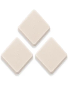 KAI Multi-Shape Makeup Sponge Puff Set, Reusable Soft Makeup Sponges, Square/Rectangular/Teardrop Blending Puffs, Suitable For Foundation, Concealer, Powder Setting, Dry And Wet Use Makeup Tools, Essential Makeup Accessories For Women - Creamy White - View 7