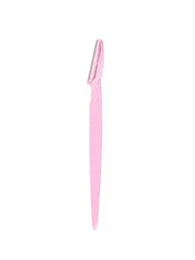 30/24/12/6/3/1pc Glitter Pink , Women's Facial Hair Shaver, Exfoliating Skin Removal Tool With Precision Protective Cap, Reusable, Suitable For Beginners Eyebrow Shaping - Multicolor - View 10