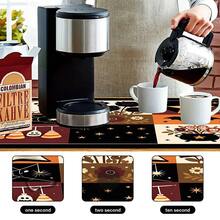 1pc Dish Drying Mat, Coffee Machine Mat, Halloween Theme Cartoon Table Mat, Kitchen Countertop Absorbent Mat, Dish Drainer Mat, Tabletop Scratch-Resistant Protective Mat, Holiday Decorative Table Mat, Multi-Purpose Drying Mat, Home Gift, Desktop Decoration - XYLSD-984 - View 10